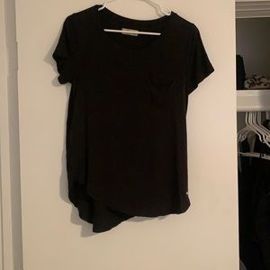 Size extra small black tshirt